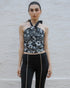 Printed Tie Halter