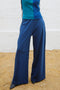 Ribbed Wide-leg Trouser