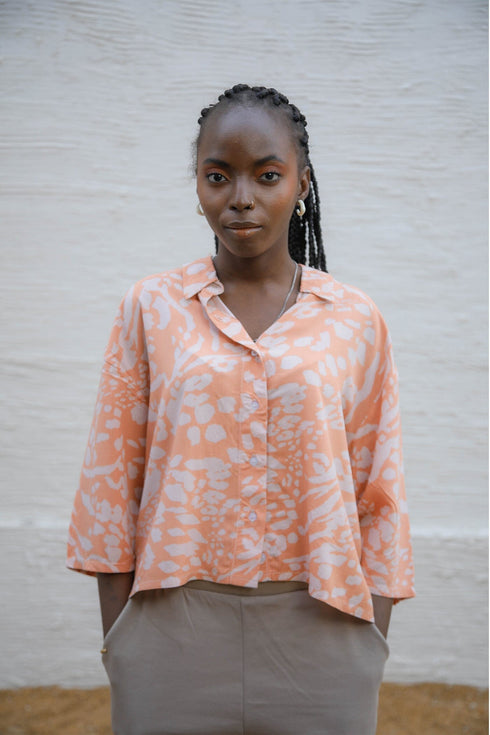 Poppy Print Shirt