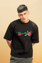 Rose Embroidered Tee