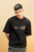 Rose Embroidered Tee