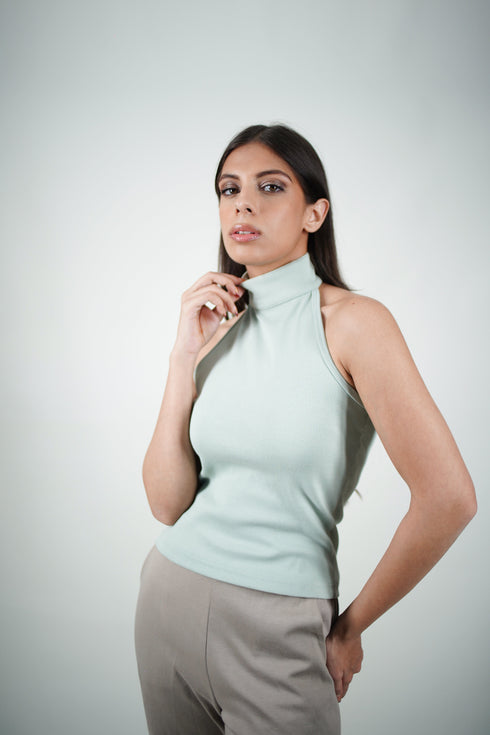 High Neck Halter