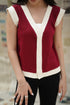 Contrast Vest