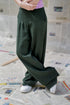 Moss Wide Leg Pleated Pants