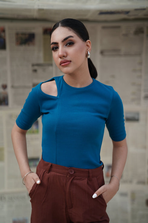 Cleo Cut Top