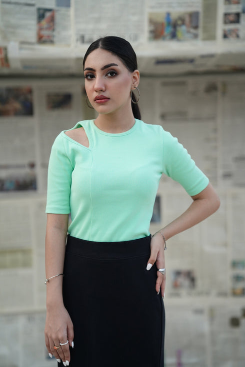 Cleo Cut Top
