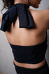 Black Tie Halter