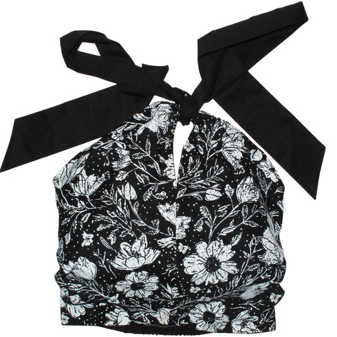 Printed Tie Halter