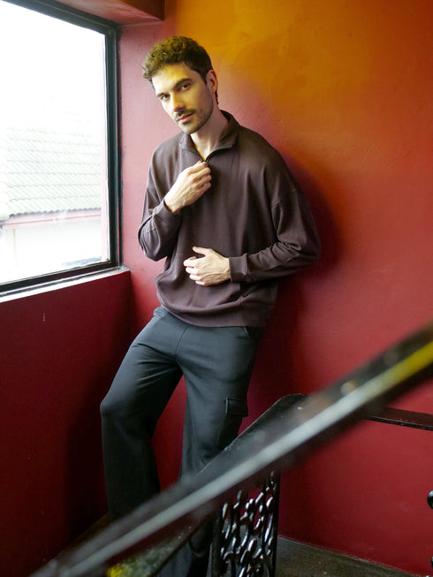 Half Zipper Sweatshirt