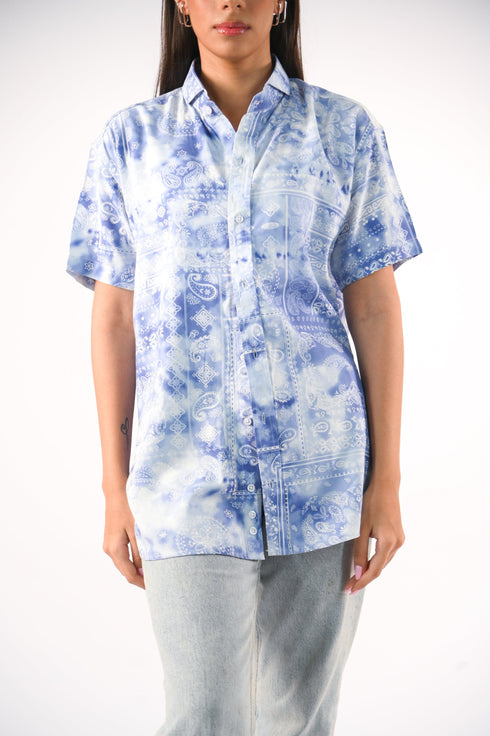 Tailored Paisely Blouse