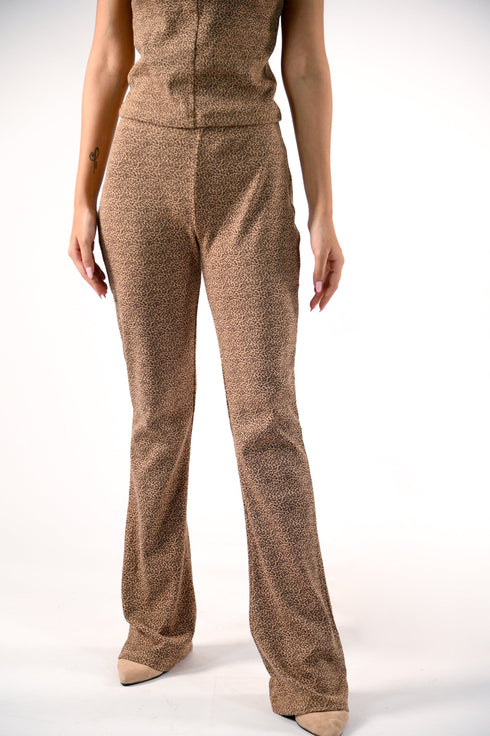 Cheetah Flared Pants