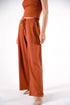 Ribbed Wide-leg Trouser