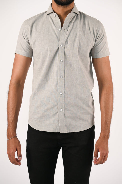 Textured Half Sleeve Shirt