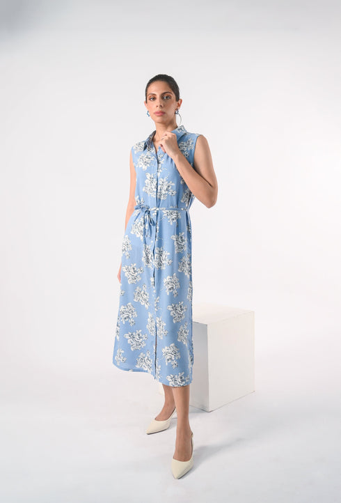 White Petal Summer Dress