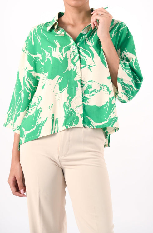 Forest Breeze Button Down