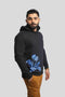 Printed Floral Hoodie