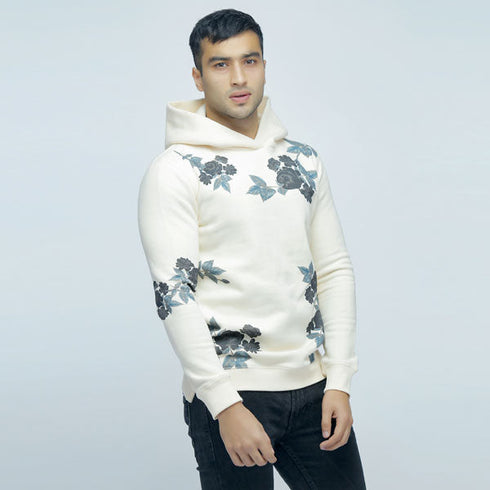 Heavyweight Hoodie Floral