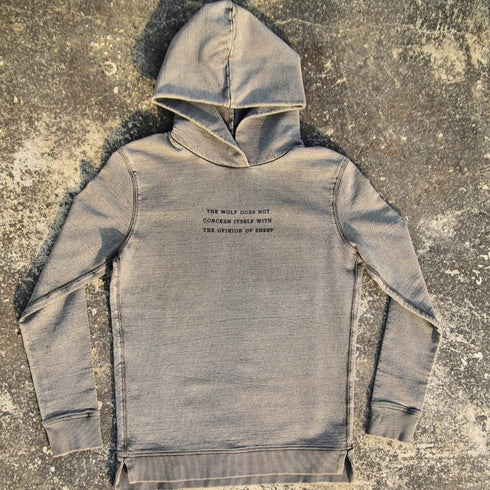 The Wolf - Mineral Washed Hoodie