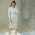 Stormy Grey Dress