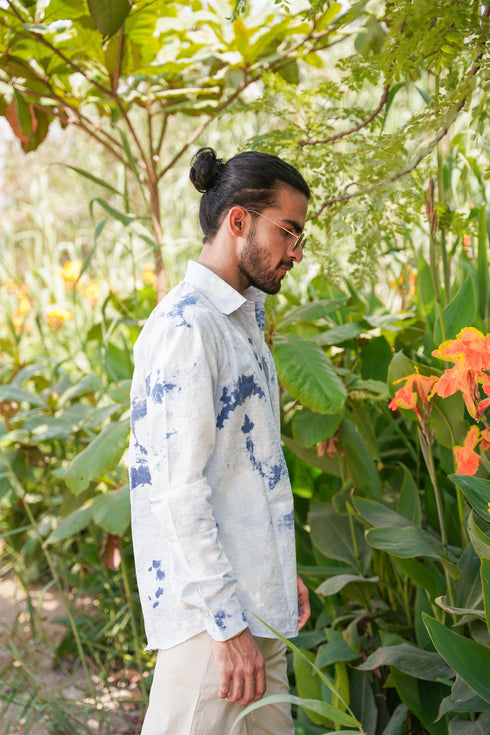 Blue Lagoon Printed Shirt