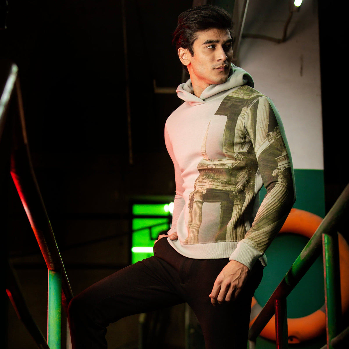 Roman Pillars Hoodie dresscodepk