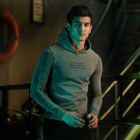 The Wolf - Mineral Washed Hoodie