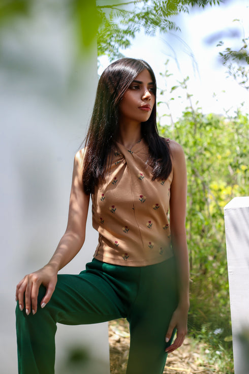 Knot Top - Floral