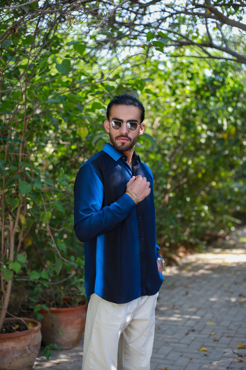 Gradient Button Down