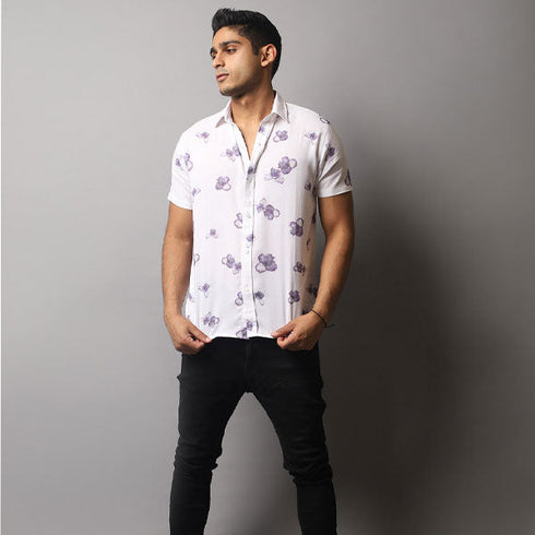 Floral Beach Shirt