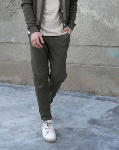 Variegated Knit Pants