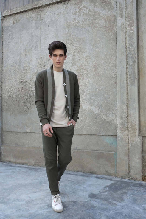 Variegated Knit Pants