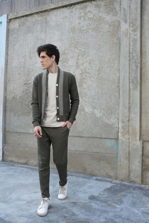 Variegated Knit Pants