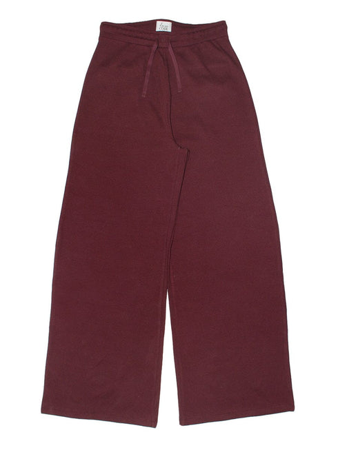 Ribbed Wide-leg Trouser